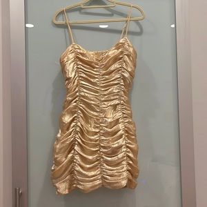 Lucy In The Sky Gold Dress